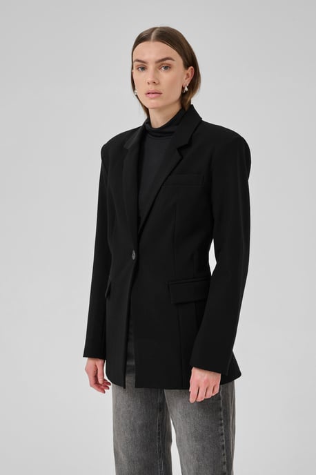 Blazer MilanMW Tight fit black - Image 3