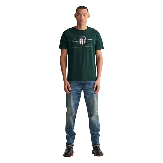 Gant Reg Archive Shield T-Shirt - Image 6