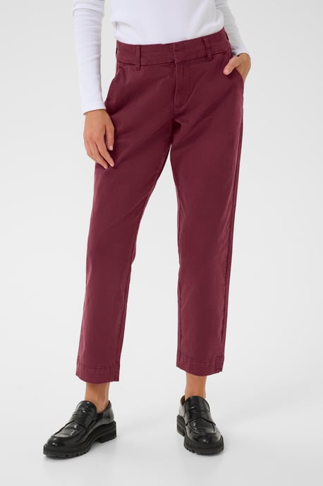 Pants Suiting KAmette Regular fit bordo - Image 3