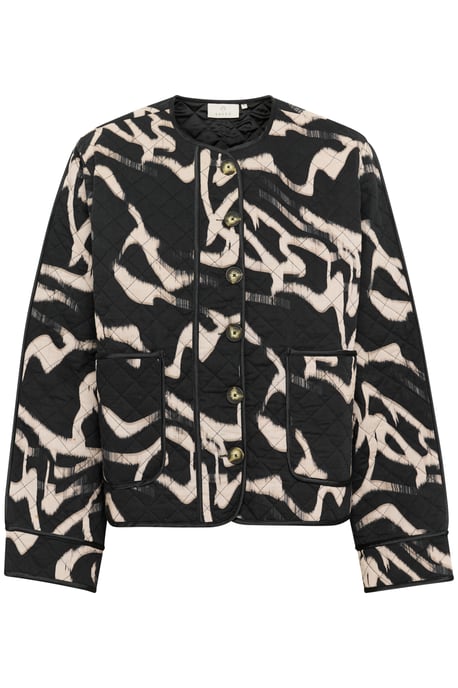Jacke KAkayla Loose fit black offwhite - Image 4