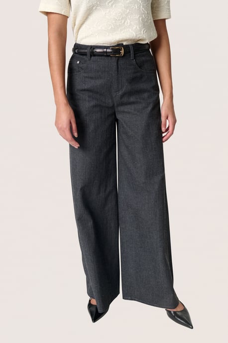 Jeans SLNinnie Straight fit dark blue - Image 2