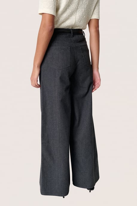 Jeans SLNinnie Straight fit dark blue - Image 3