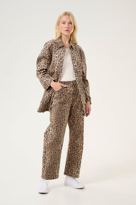 Casual Hose CUaliena Relaxed fit leopard - Image 2