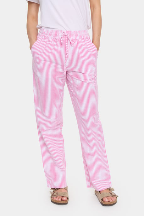 Casual Hose ElmikoSZ Gerade Passform pink white - Image 3