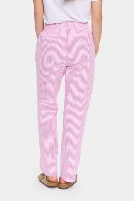 Casual Hose ElmikoSZ Gerade Passform pink white - Image 4