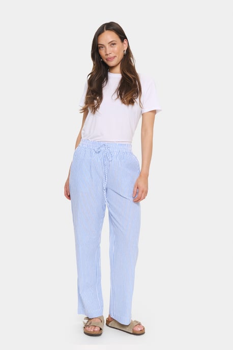 Casual Hose ElmikoSZ Gerade Passform blue white - Image 2
