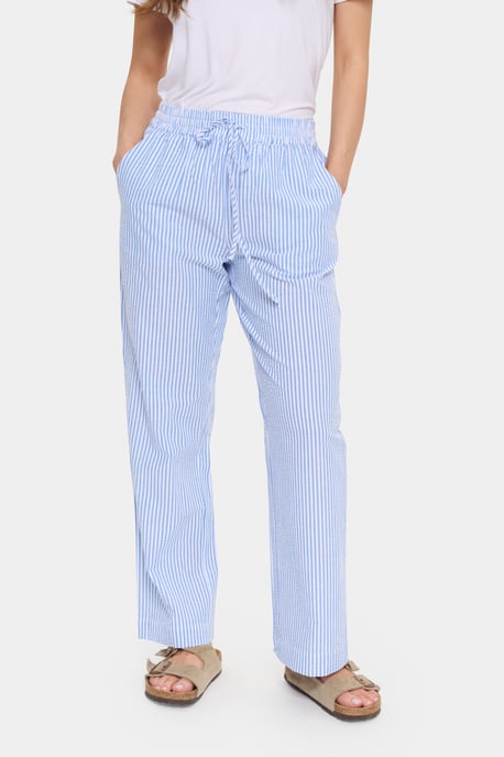Casual Hose ElmikoSZ Gerade Passform blue white - Image 3
