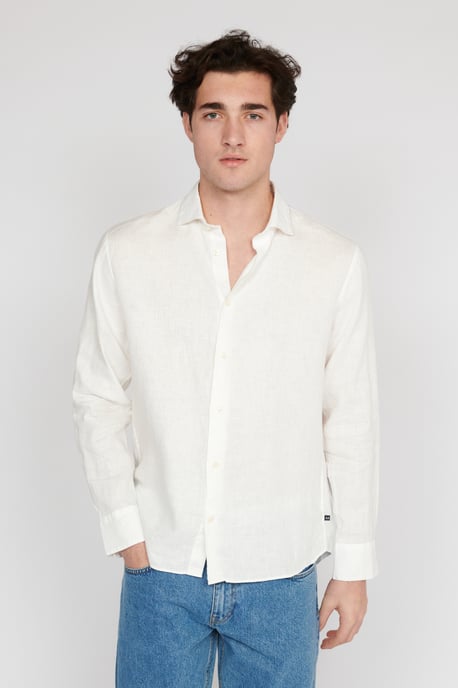 Langarm - Hemd MAmarc Gerade Passform white - Image 2