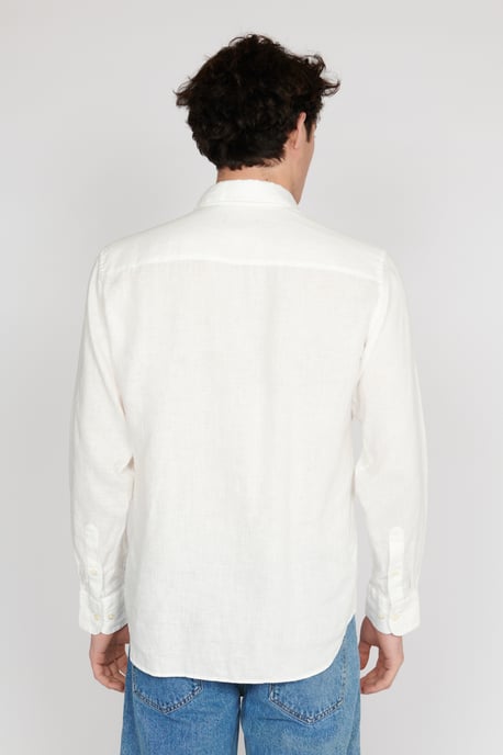 Langarm - Hemd MAmarc Gerade Passform white - Image 4