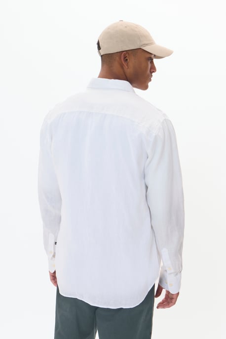 Langarm - Hemd MAmarc Gerade Passform white - Image 5