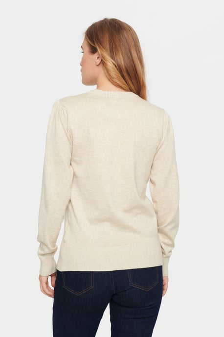 Poncho MilaSZ Gerade Passform beige - Image 3