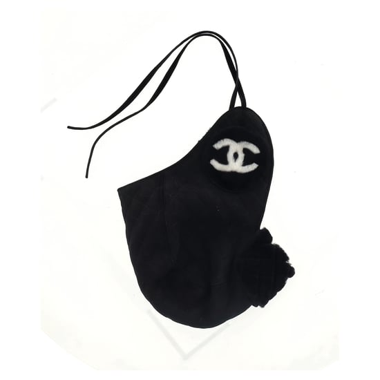 Chanel Stepphut aus schwarzem Lammleder-Schaffell - Image 5