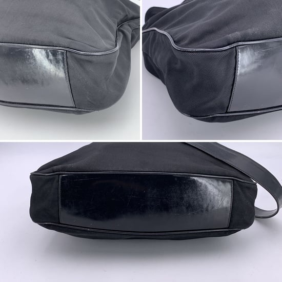 Gucci Vintage Stoff Hobos Bambus - Image 6