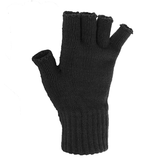 FLOSO Damen Handschuhe, fingerlos (Schwarz) - Image 2