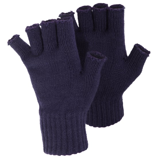 FLOSO Damen Handschuhe, fingerlos (Marineblau) - Image 1