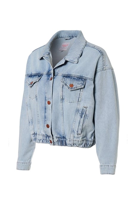 Caroline Tensen Helsinki Jeansjacke Hellblau - Image 3