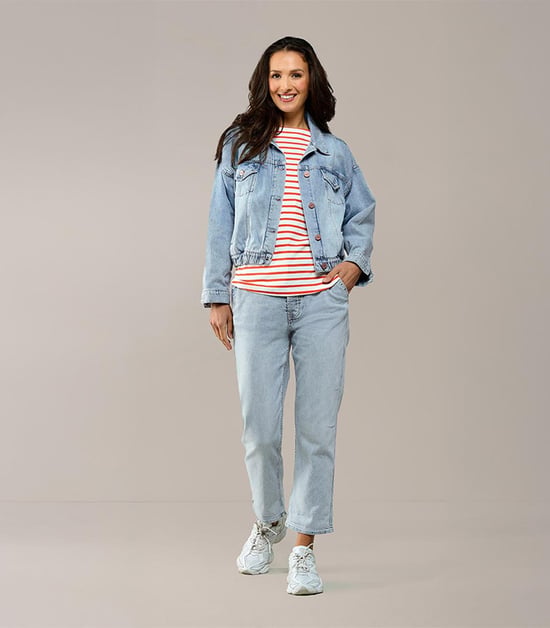 Caroline Tensen Helsinki Jeansjacke Hellblau - Image 6