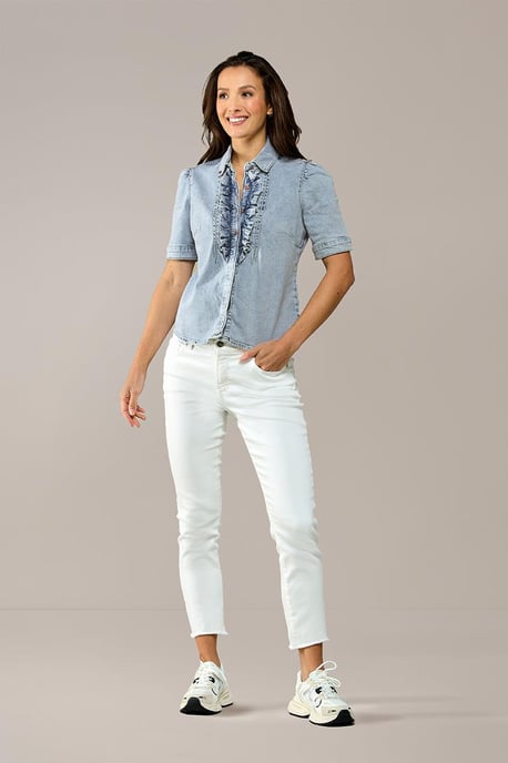 Caroline Tensen Brighton Jeansbluse Hellblau - Image 2