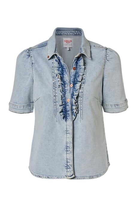 Caroline Tensen Brighton Jeansbluse Hellblau - Image 3