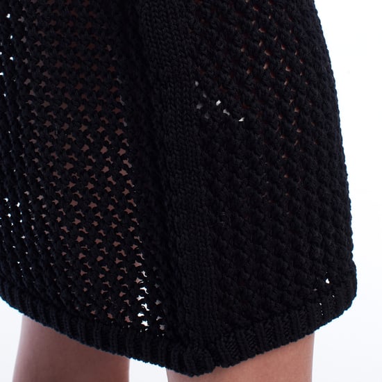 KWDR00165 Langes Häkelkleid mit durchbrochener Stickerei für Damen - Image 5