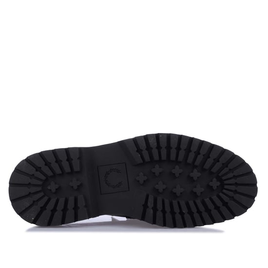 Herren Fred Perry Leder Slipper in Grün - Image 4
