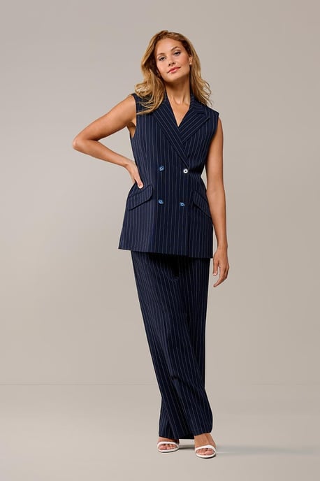 Weste Chloe Marineblau / Off-White - Image 2