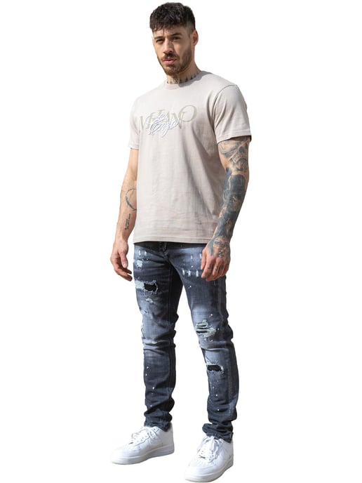 Enzo Milano | Herren-T-Shirt mit Rundhalsausschnitt und Print - Image 4