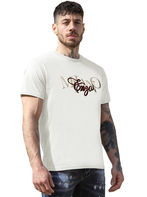 Enzo Milano | Herren T-Shirt mit Rundhalsausschnitt - Image 2