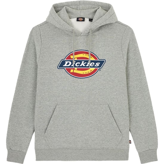 Dickies Icon Logo Hoodie Unisex Erwachsene Grauer Kapuzenpullover - Image 4