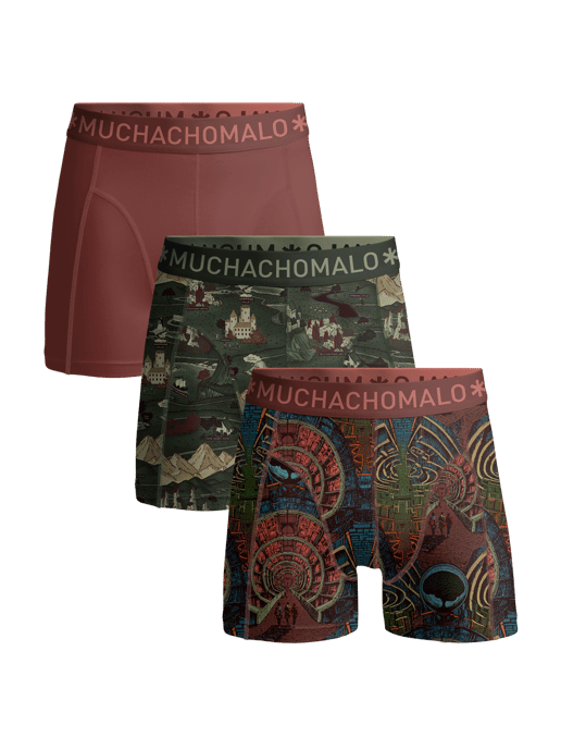 Muchachomalo Jungen Boxer Shorts - 3er Pack - Jungen Unterwäsche - Image 1