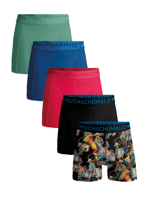 Muchachomalo Herren Boxer Shorts - 5er Pack - Herren Unterwäsche - Image 1