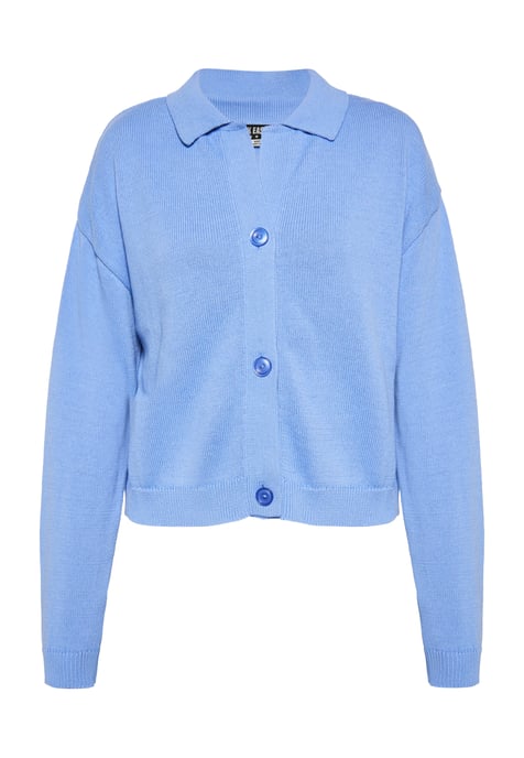 Mymo Strickjacke Frauen blau - Image 1
