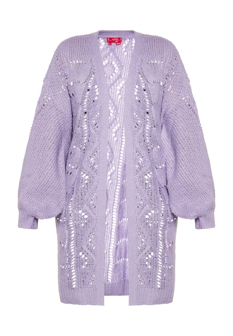 Mymo Strickjacke Frauen Lavendel - Image 1