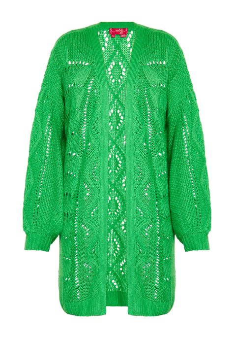 Mymo Strickjacke Frauen grün - Image 1