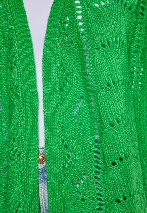 Mymo Strickjacke Frauen grün - Image 3