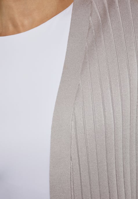 Dreimaster Strickjacke Frauen grau - Image 3