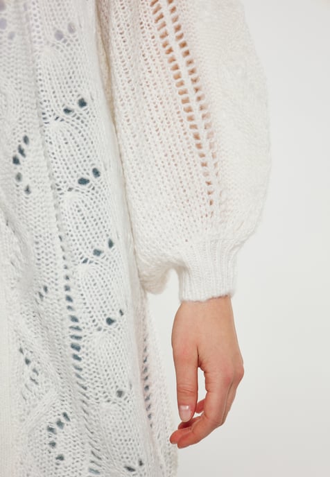 Mymo Strickjacke Frauen weiss - Image 3