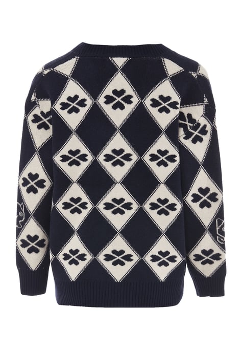 Mymo Strickjacke Frauen Meereswollweiß - Image 2
