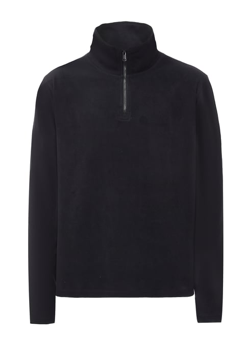 Dreimaster Fleecepullover Männer schwarz - Image 1