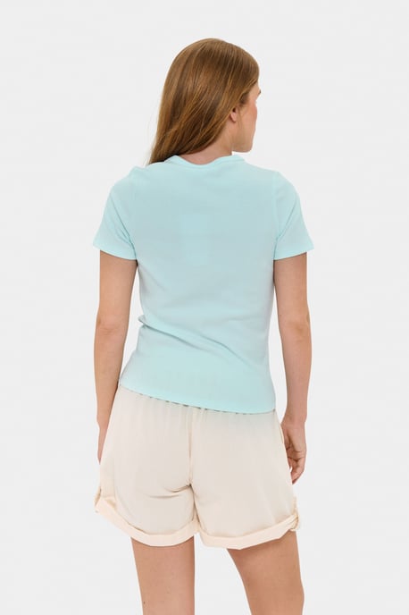 T-shirt AsterSZ Gerade Passform blue - Image 3
