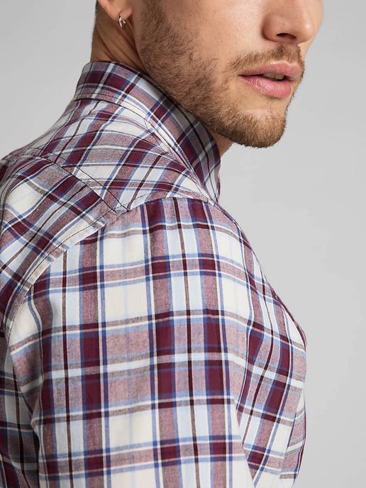 Lee - LEE BUTTON-DOWN-SAMT-BLAU - Image 3