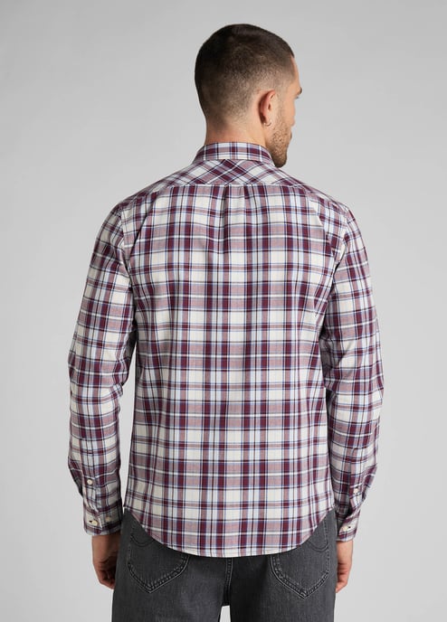 Lee - LEE BUTTON-DOWN-SAMT-BLAU - Image 4