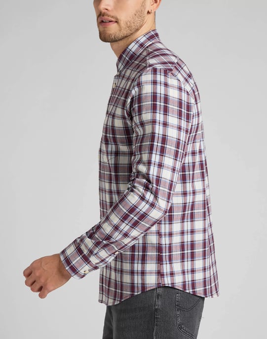 Lee - LEE BUTTON-DOWN-SAMT-BLAU - Image 5