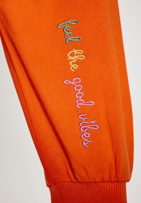 Mymo Kapuzenpullover Frauen orange - Image 3