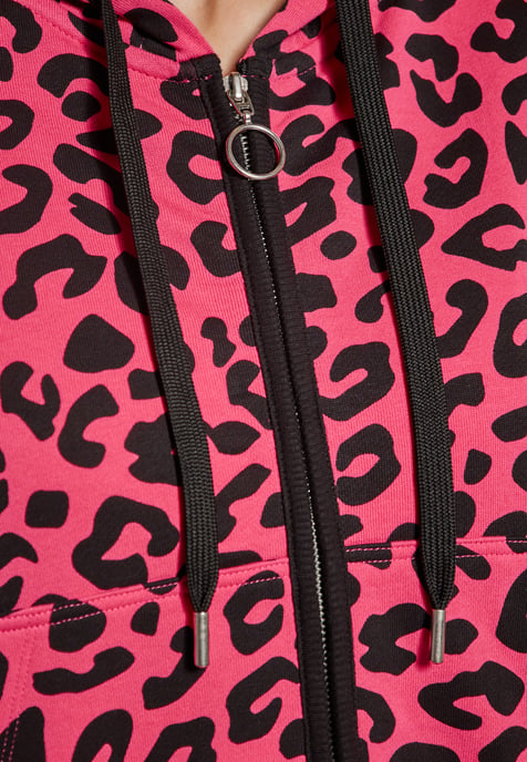 Mymo Sweatshirt Frauen Rosa Löwe - Image 3