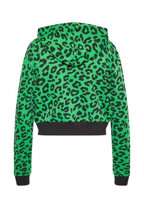 Mymo Sweatshirt Frauen Grün Leo - Image 2
