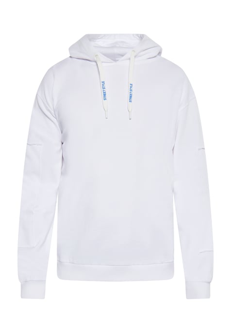 Dreimaster Sweatshirt Männer weiss - Image 1