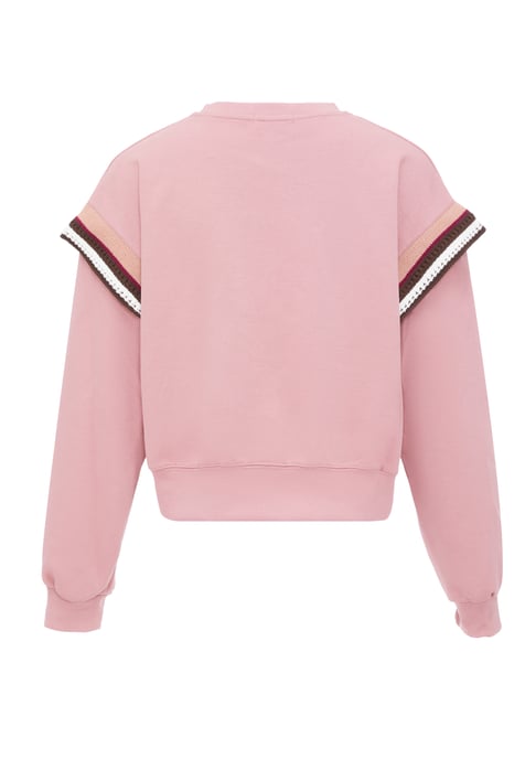 Mymo Sweatshirt Frauen Rosa - Image 2