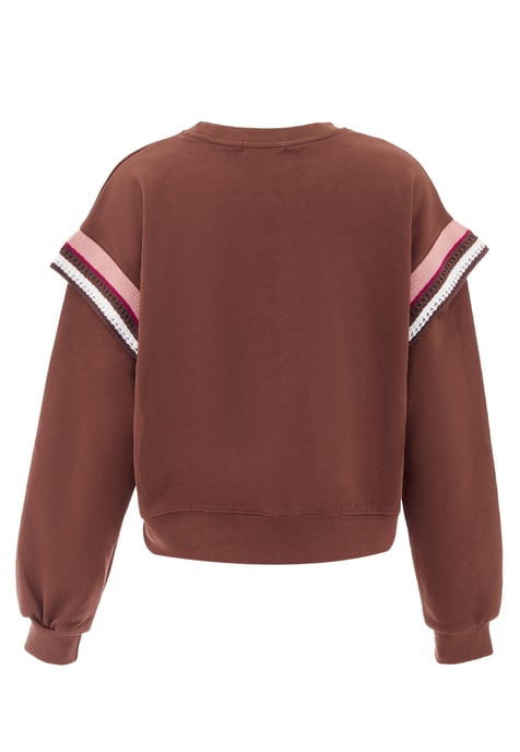 Mymo Sweatshirt Frauen Kaffee - Image 2