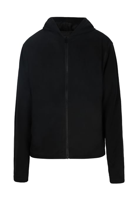 Dreimaster Fleecejacke Männer schwarz - Image 1